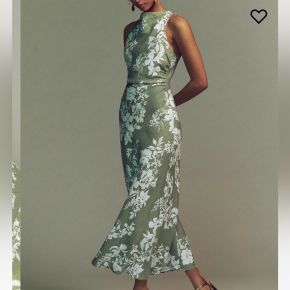 Cassette Linen Dress in Willow - Picture 2 of 8